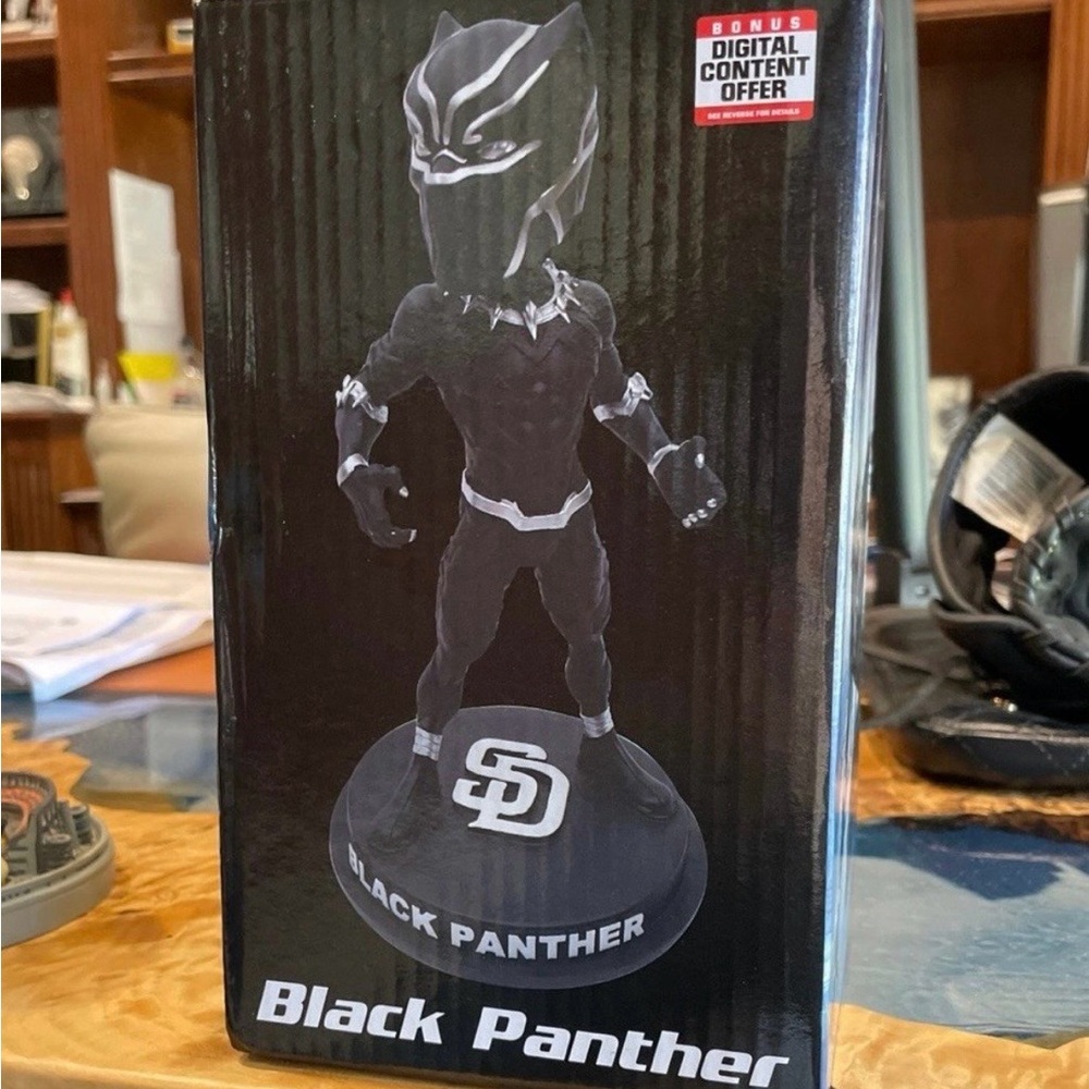 San Diego Padres Black Panther Bobblehead